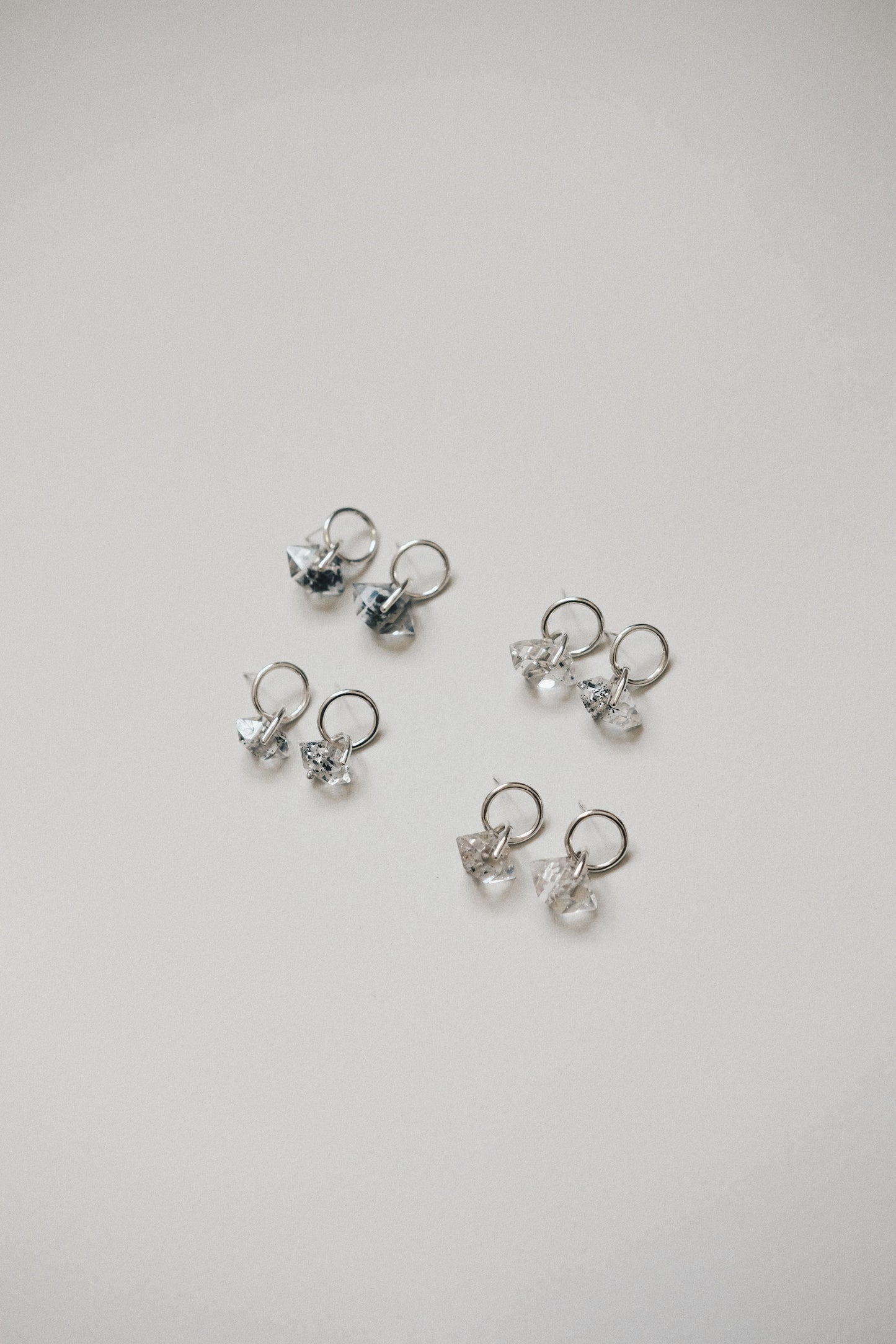 Herkimer Diamond Earring