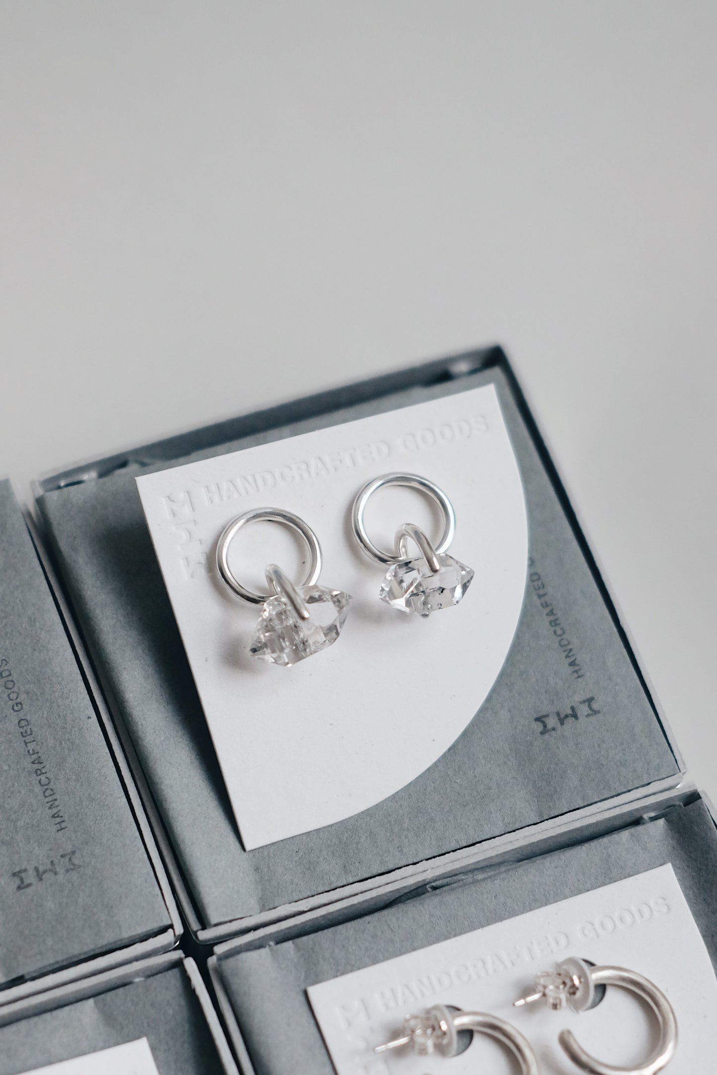 Herkimer Diamond Earring