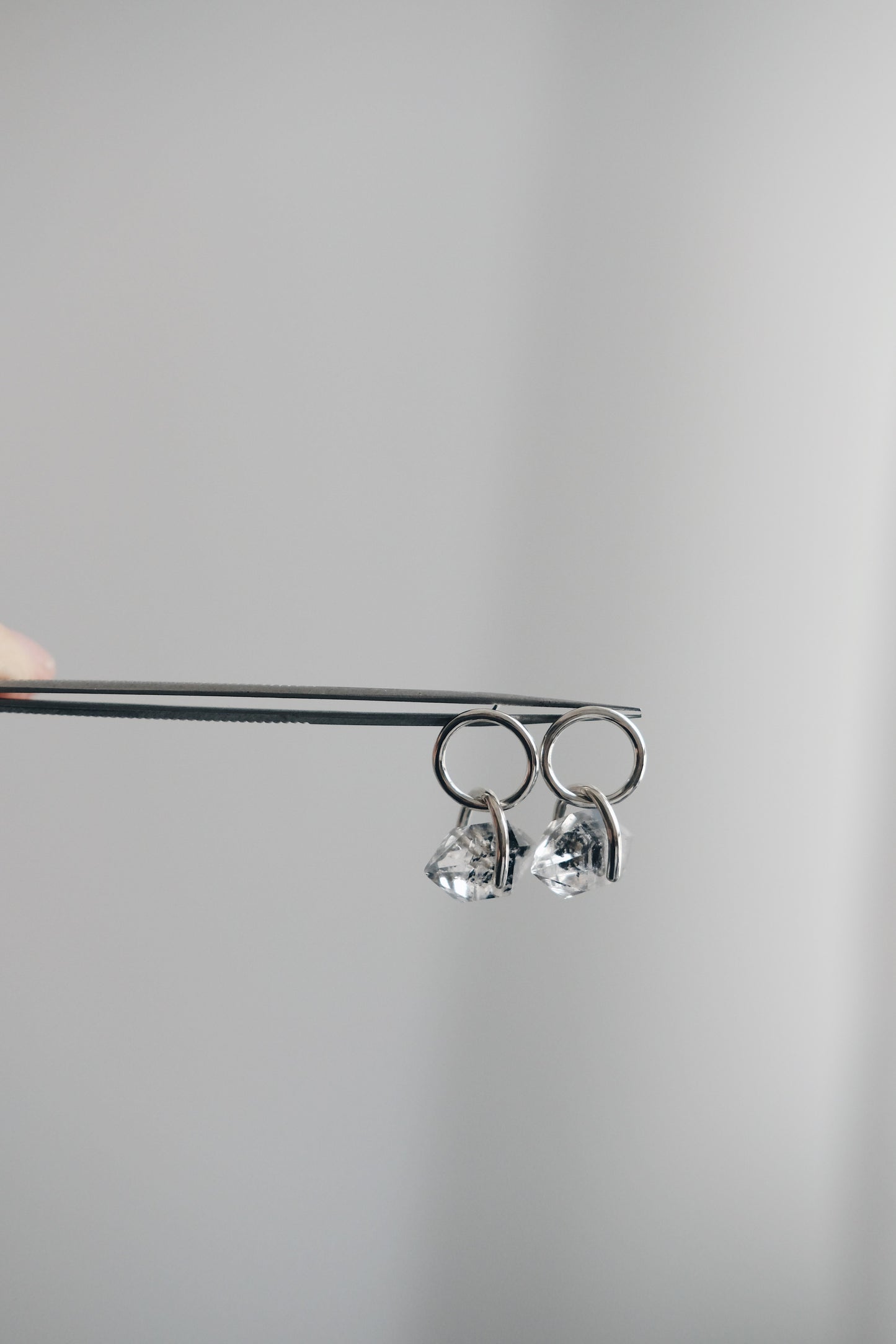 Herkimer Diamond Earring