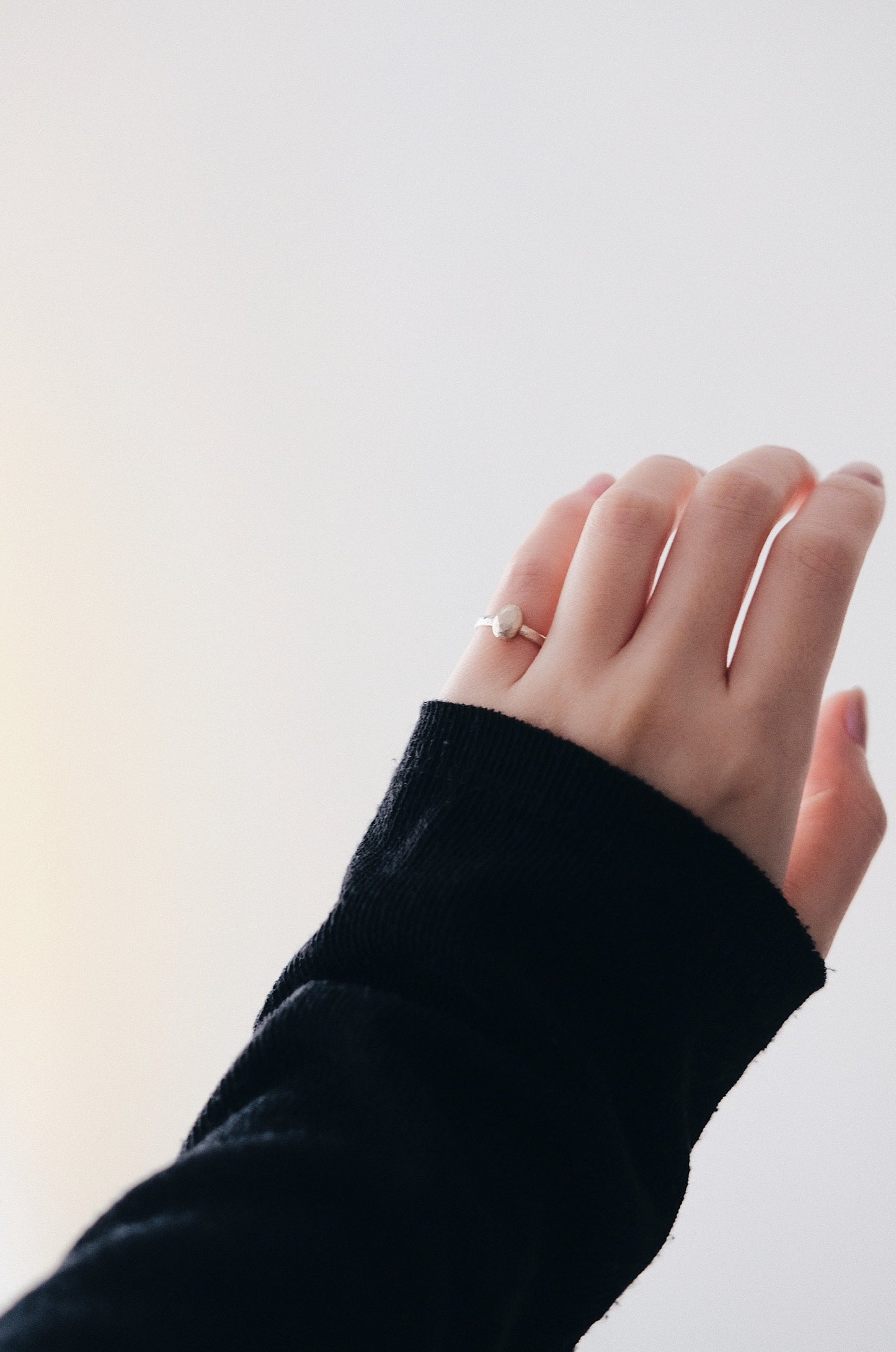 Crystal Bean Ring