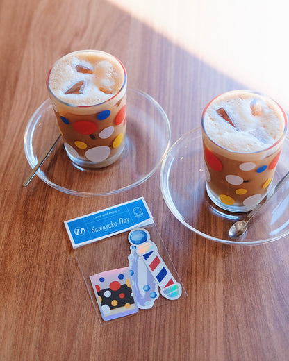 KYOTO POP-UP Sticker Set 「SAWAYAKA DAY」