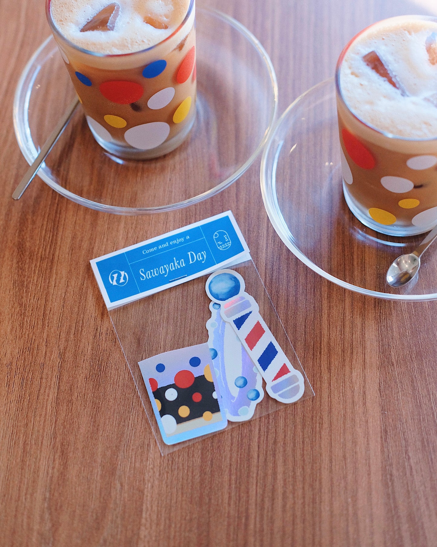 KYOTO POP-UP Sticker Set 「SAWAYAKA DAY」