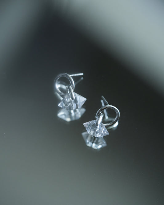 Herkimer Diamond Earring